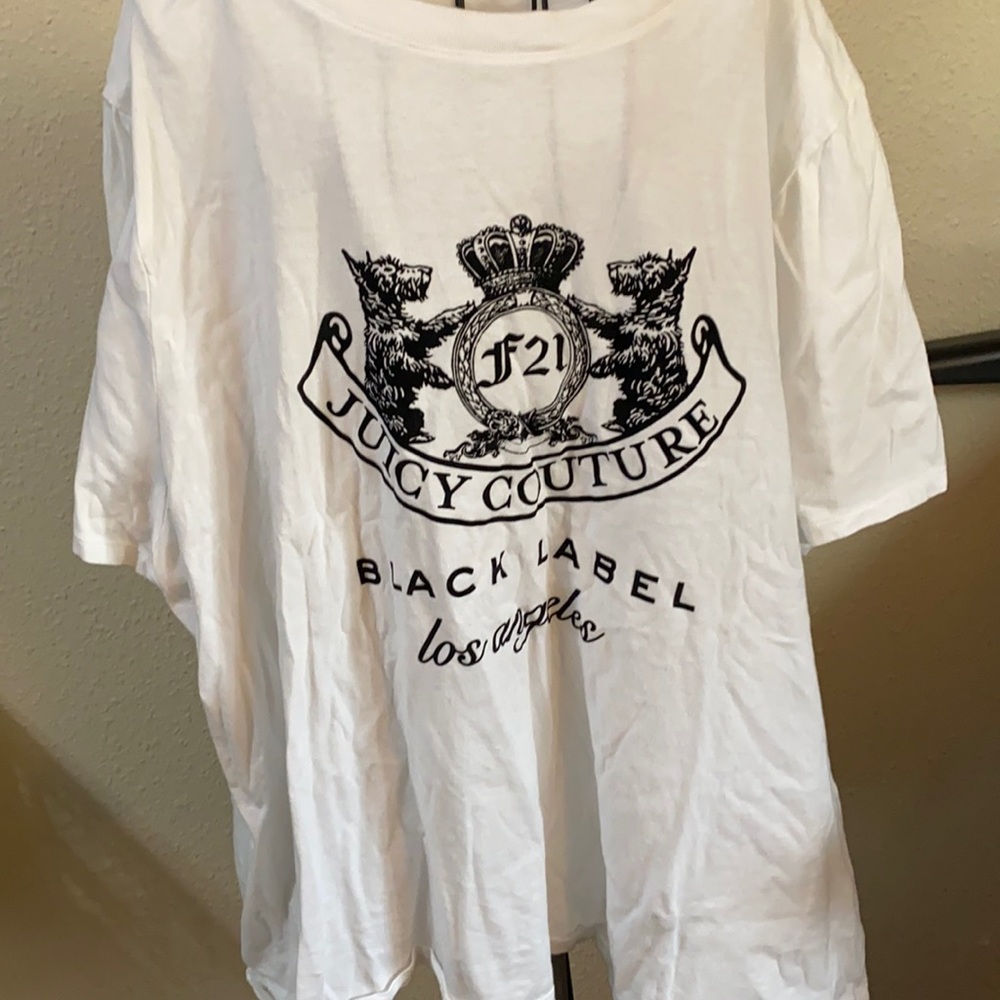 Juicy couture x forever 21 tee